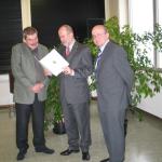 Verabschiedung Herr Schaffrath, Herr Dr. Schneider 1/05