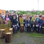 8a - Projekt "grünes Klassenzimmer" 22.5.13