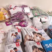 10c bei Veranstaltung zur Aids-Prävention 12/16