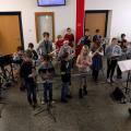 Big-Band-Klasse mit erstem Auftritt in der Aula 12/16