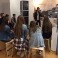 9b besucht Anne-Frank-Ausstellung 4/18